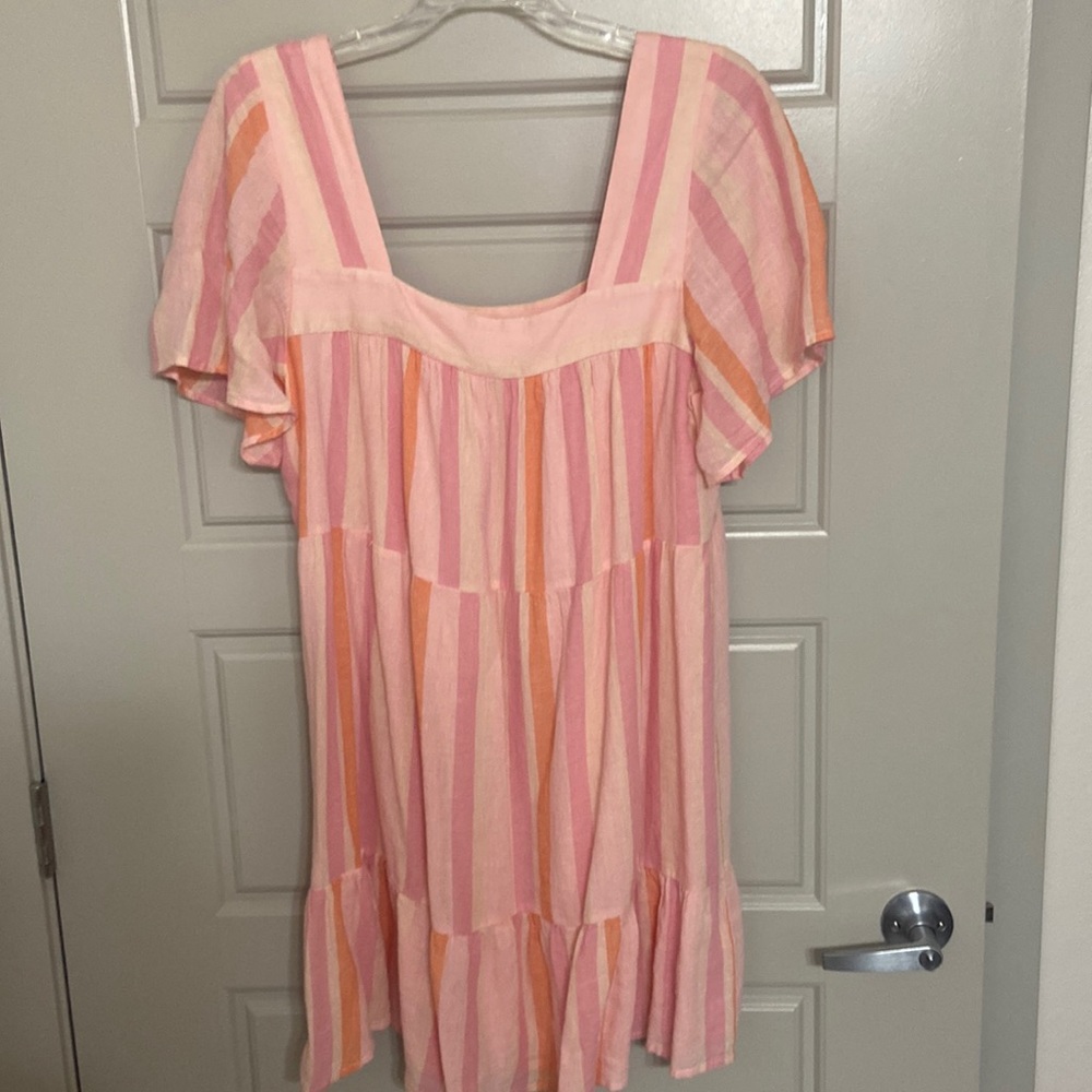 Rails Valentina Dress - sherbet stripes (L)